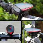 Đèn pin xe đạp thông minh có sạc usb chống nước cao cấp