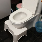 Ghế kê chân toilet chống táo bón nhựa cao cấp N202